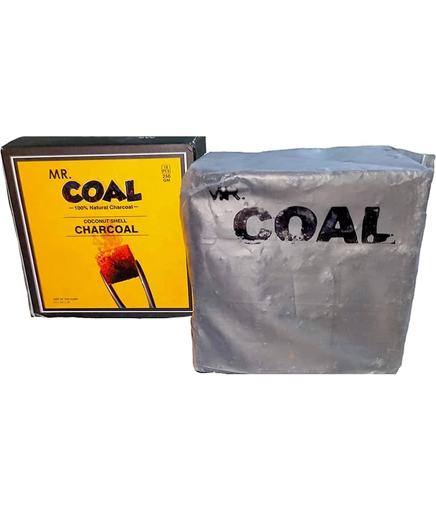 PUFF SMART Mr. Coal Coconut Coal 100% Natural Coconut Coal (250GM)