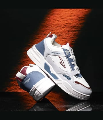 ASIAN TANGO-01 White Men's Sneakers