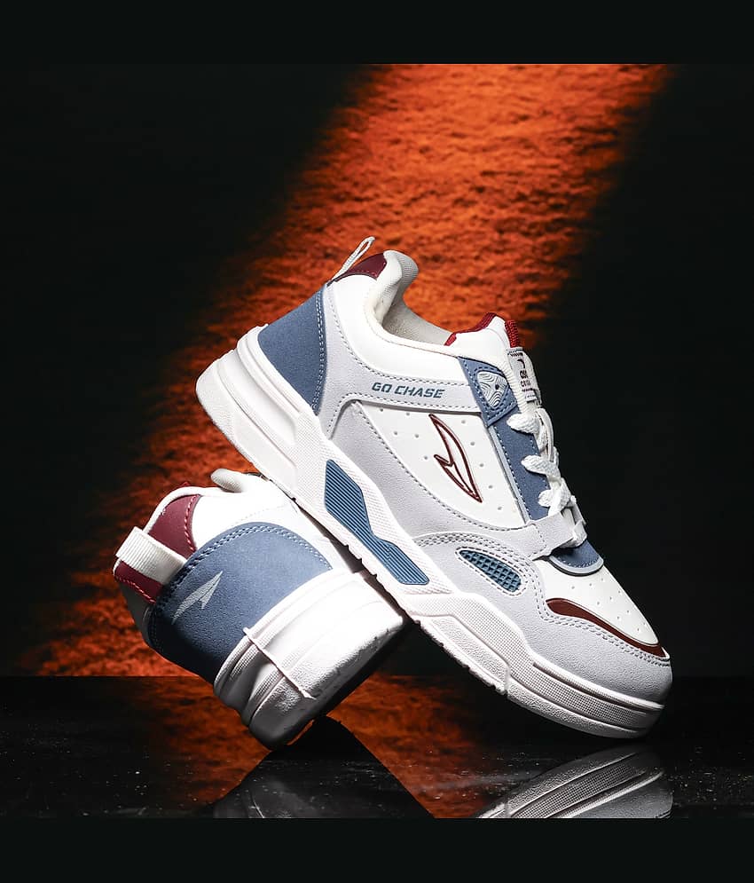 ASIAN TANGO-01 White Men's Sneakers