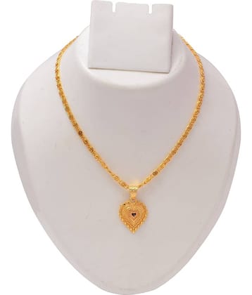 Jewar Mandi - Golden Pendant ( Pack of 1 )