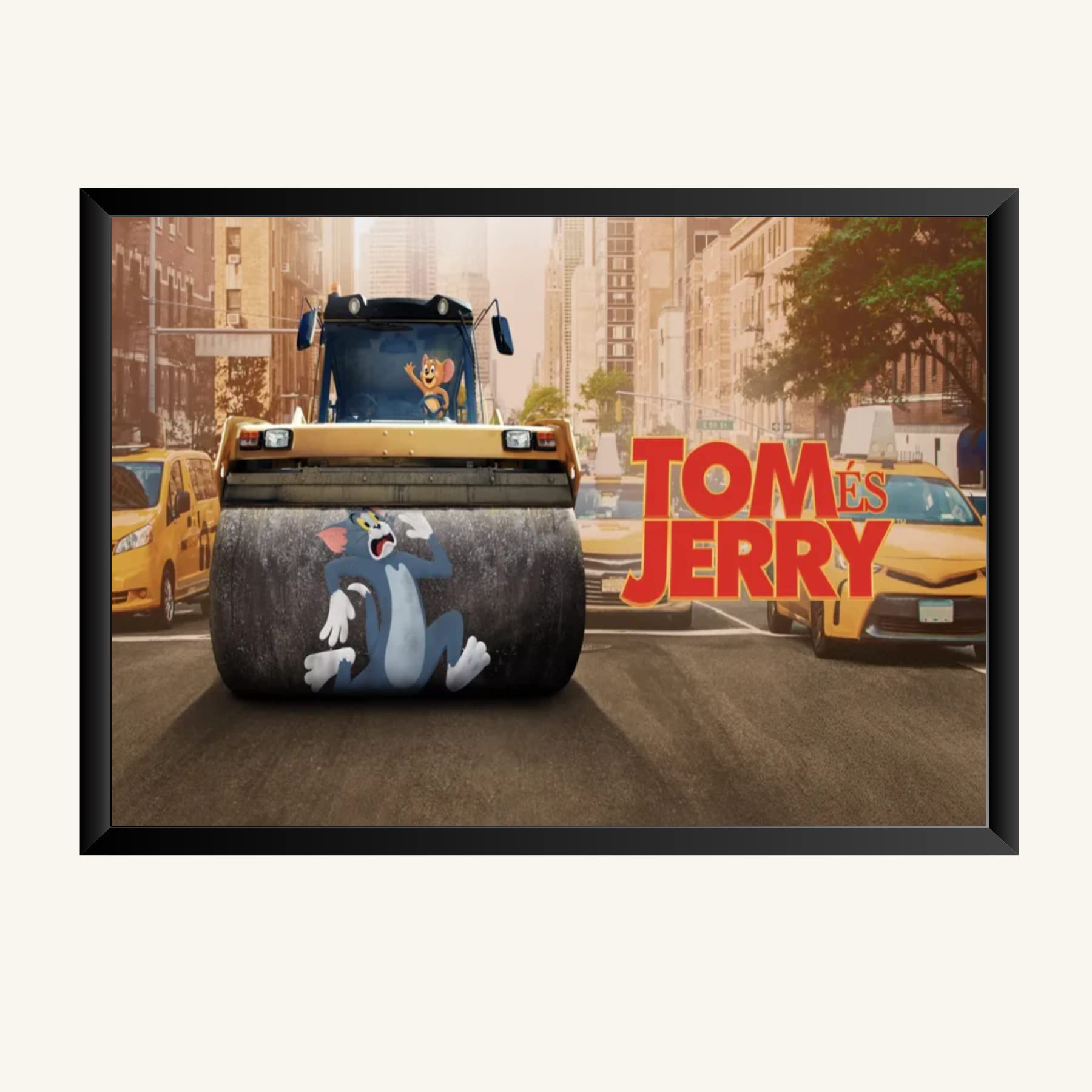 NOKKES Tom And Jerry Photo Frame Wall Poster 8X12 In Printed Poster Photo Paper 300Gsm Photo Frame For Wall Decoration _31