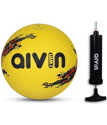 Aivin Yellow Rubber Football ( Pack of 2 )