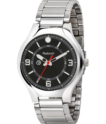 Reboot - Silver Stainless Steel Analog Men's Watch