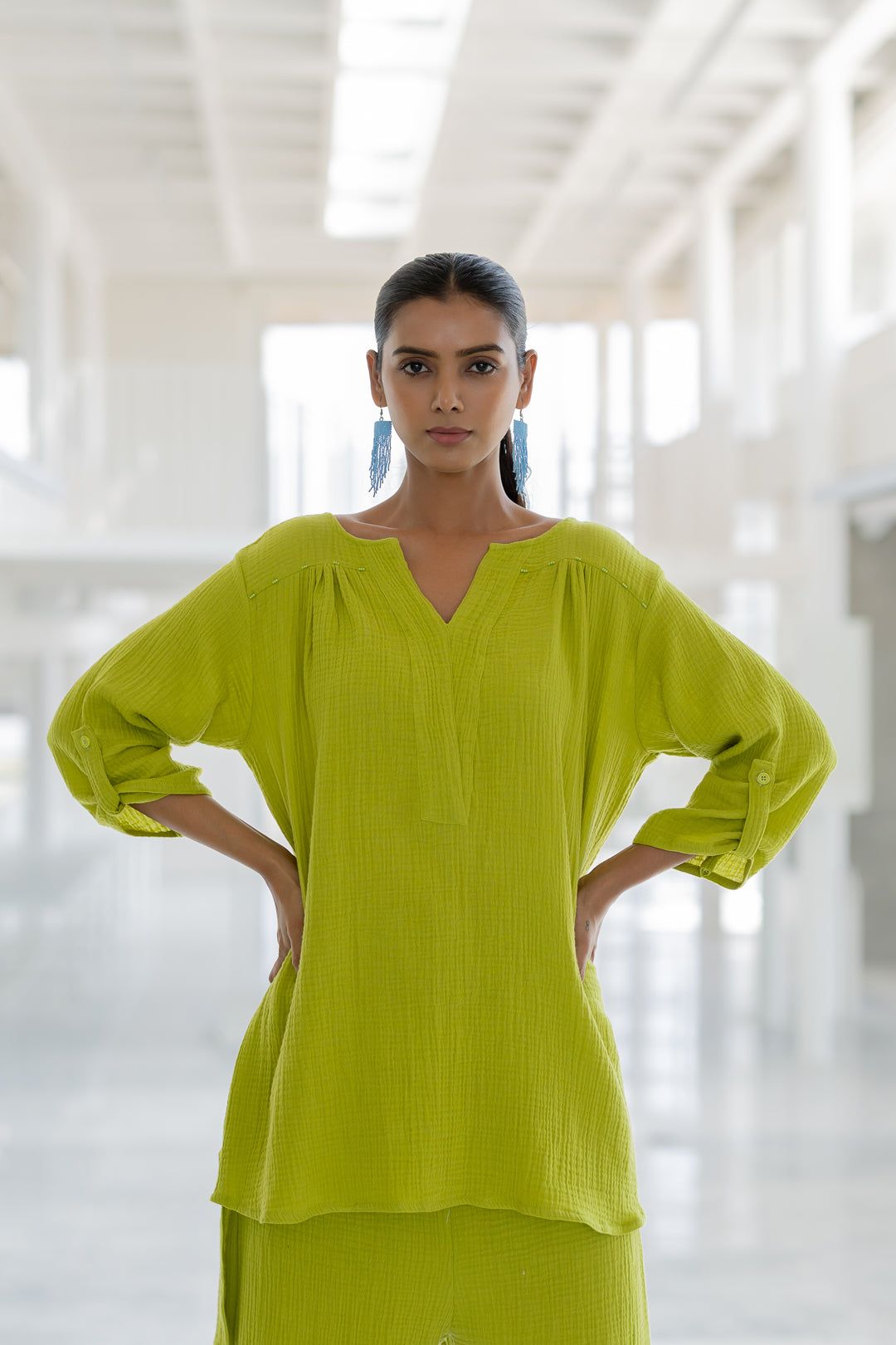 Matcha Green Top-S
