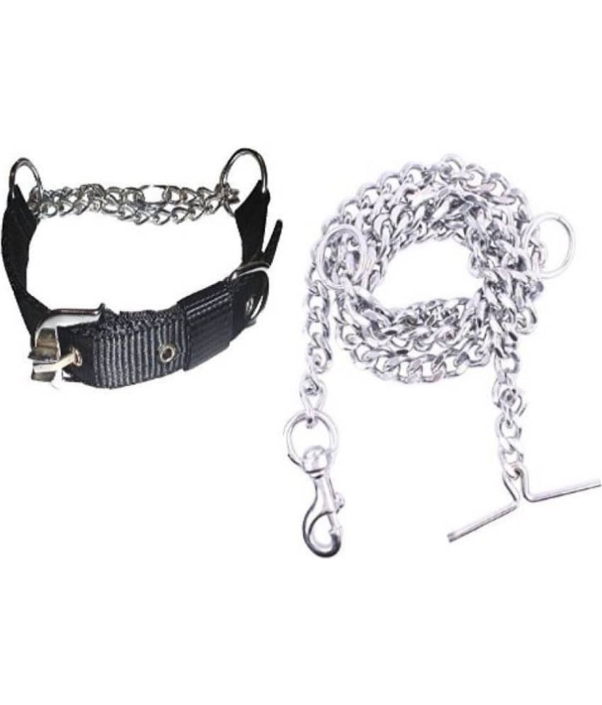 Smart Doggie - Silver Dog Collar (Medium)