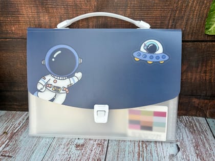 Storage file folder, space theme document file , best for return gift