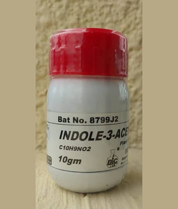 INDOLE-3-ACETIC AC-ID - 10gm  (C10H9NO2)  CAS No:87-51-4
