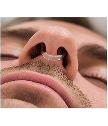 Dust n Shine Anti Snoring Devices for Men and Women Soft Silicon Nose Clip for Snore Free Sleep