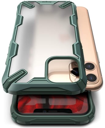 (Refurbished) Apple iPhone 11 Pro Max Back Cover Case | Fusion X - Dark Green
