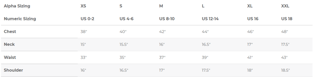 Size Guide