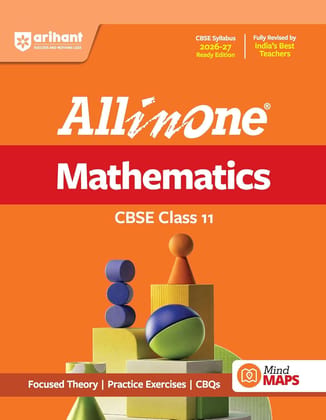 ARIHANT CBSE ALL IN ONE MATHEMATICS CLASS 11 FOR 2027 EXAMS -ALLMAT12CB
