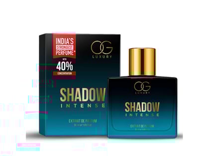 OG Luxury India's Strongest Shadow Intense Extrait De Parfum for men, Premium & Long-Lasting Scent, For Special Occasions & Gifting, 50 ml