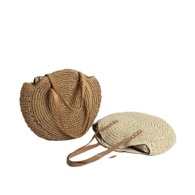 New fashion custom tote summer straw beach bag casual large ethnic style handbag