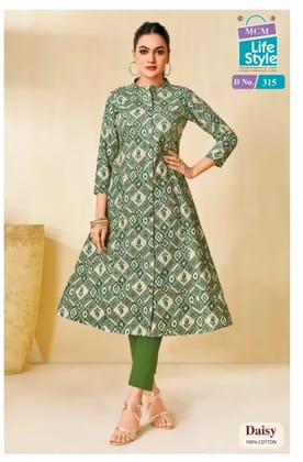 Daisy Vol 3 Mcm Lifestyle A-Line Kurti