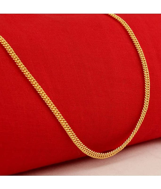 Chain Set Combo FASHION FRILL Gold Plated Chain ( Set of 1 )
