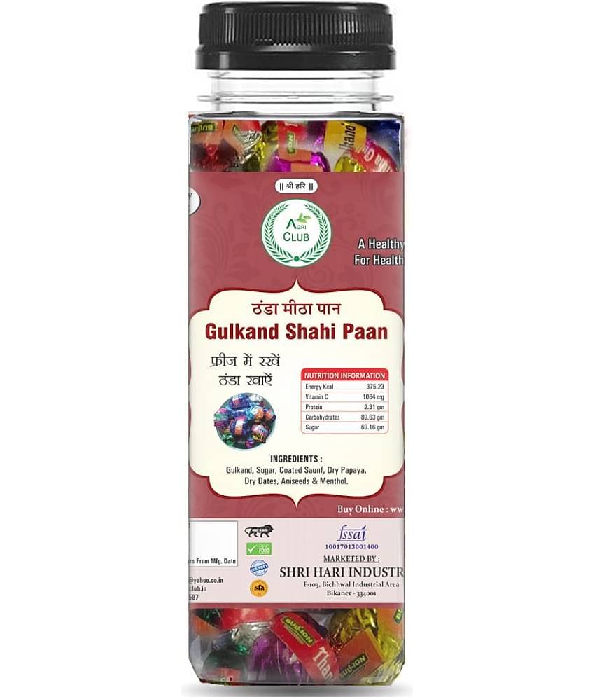 AGRICLUB Gulkand Shahi Paan Mint 100 gm Pack of 2