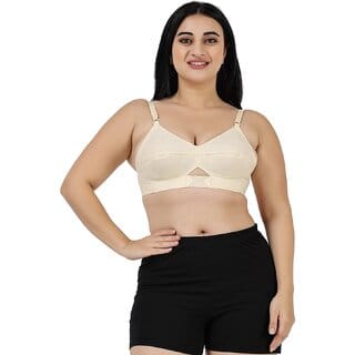 lovingcare Skin Women's Cotton Non-Padded Wire Free Full Coverage Bra lovingcare Skin Women's Cotton Non-Padded Wire Free Full Coverage Bra
