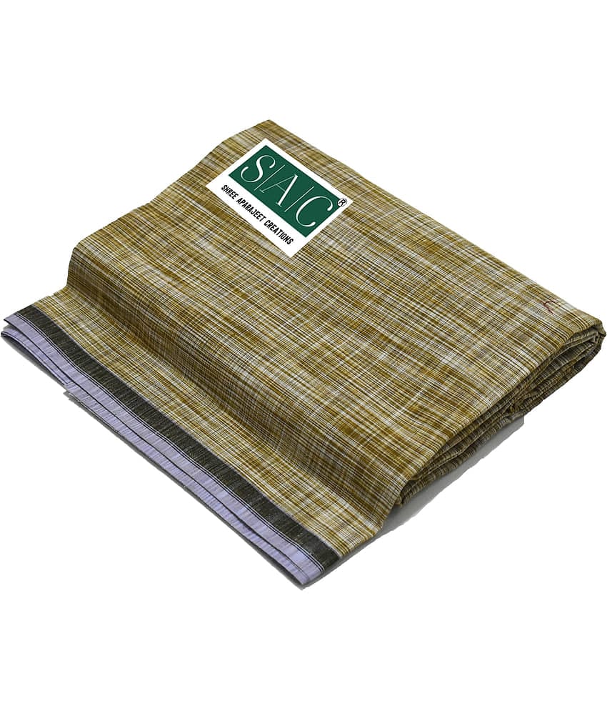 Shyam Handloom Cotton Men's Lungi Blue ( Pack of 1 )