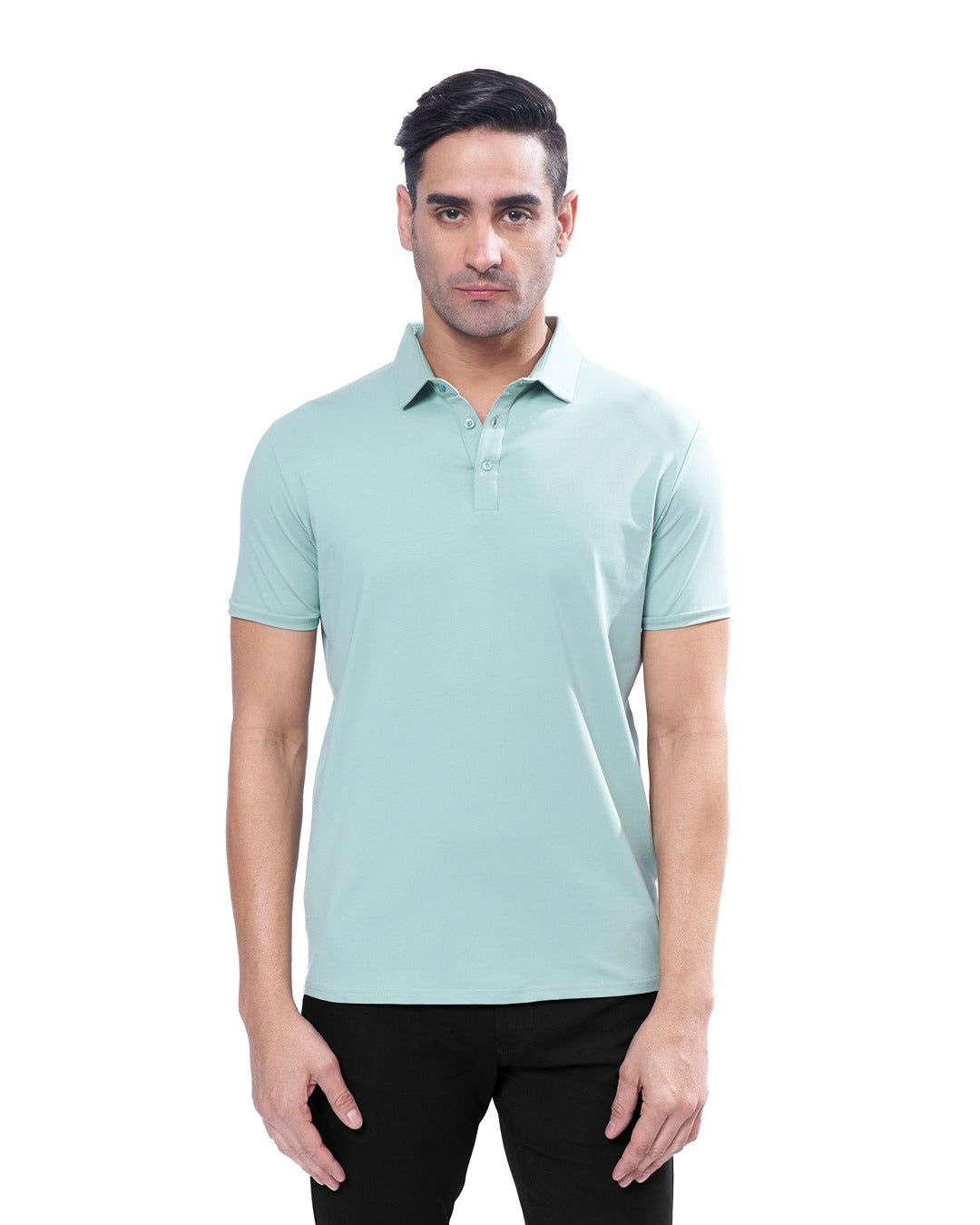 Elite Polos - Softened Cotton Polos.-⁠Mint Green / XS