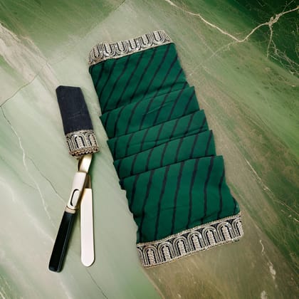 Fashionable Georgette Saree with Blouse Piece || Trendy & Fashion-Forward Georgette Saree with Lace || Sophisticated & Trendy Georgette Saree || #stylish