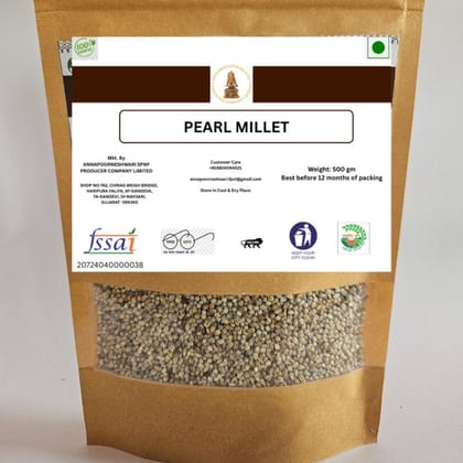 Pearl Millet - 500 gm - One packet Pearl Millet - 500 gm - One packet