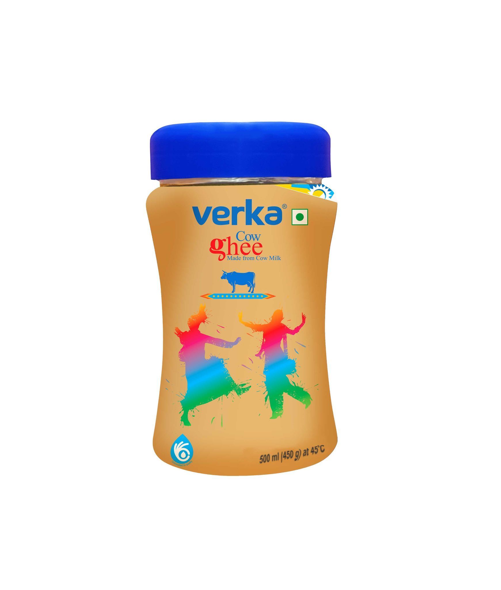 Verka Cow Ghee 500Ml Jar