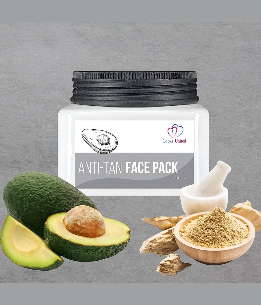 Looks United - Dryness Removal Face Pack For All Skin Type ( Pack of 1 )