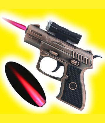 JMALL Brown Aluminium Cigarette Lighter ( Pack of 1 )