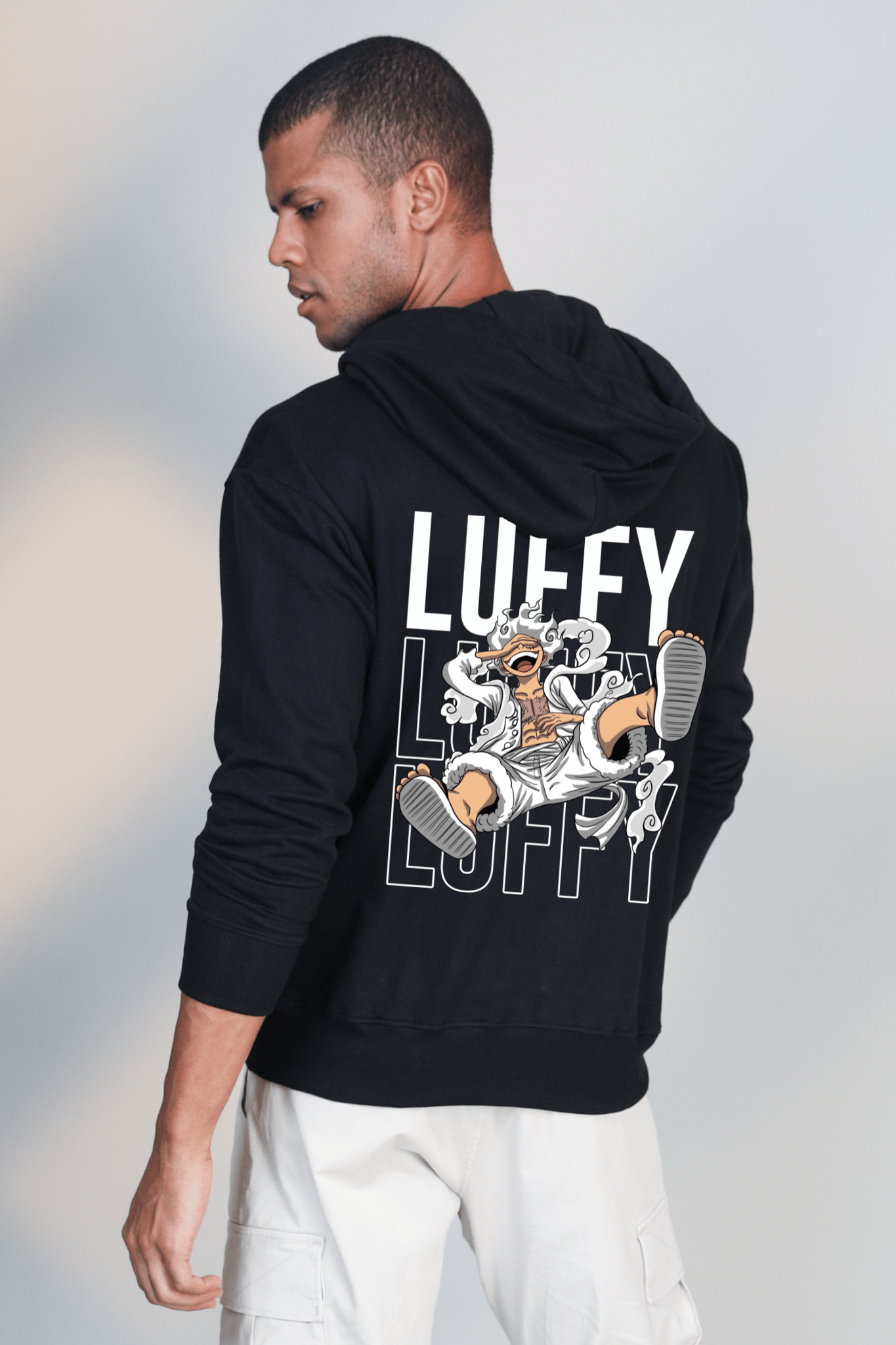 One Piece - Oversized Hoodie-XS-S
