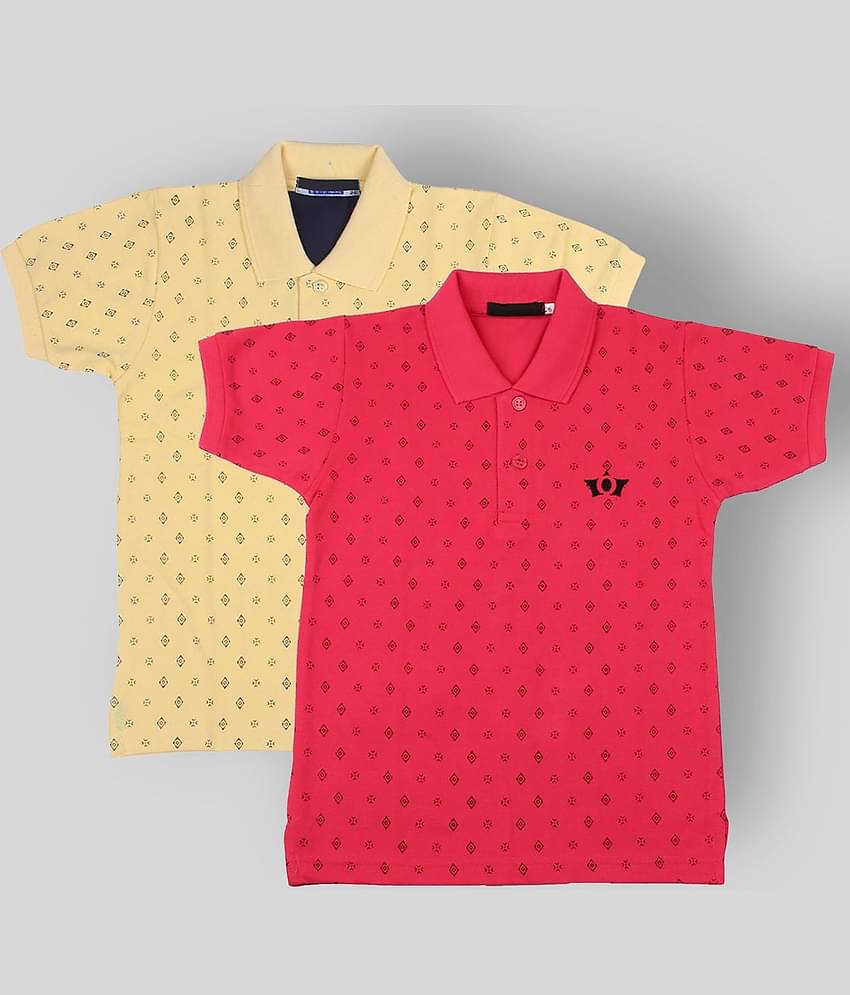 NEUVIN Pack of 1 Boys Cotton T-Shirt ( Multi Color )