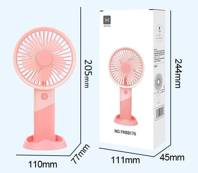 USB Rechargeable Handheld Fan