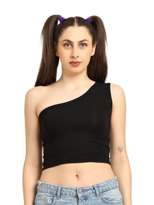 Gen Z Bamboo One Shoulder Top – Soft, Breathable & Sustainable Fit