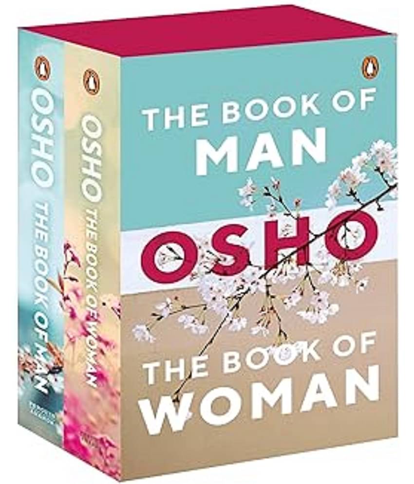 ( Combo Of 2 Books ) OSHO The Book of Woman+The Book Of Man(Set of 2books) Product Paperback
