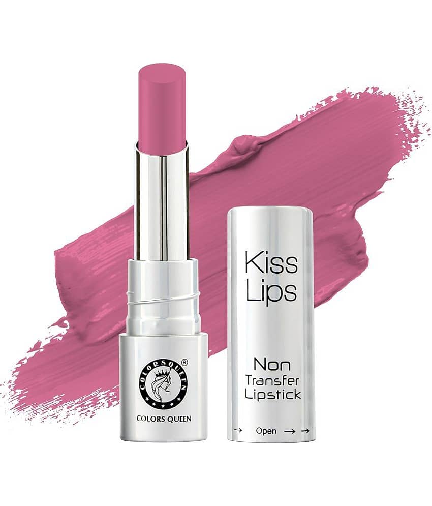 Colors Queen Kiss Lips Matte Lipstick Smudge Proof & Long Stay Lipstick Honey Love (Shade - 08)