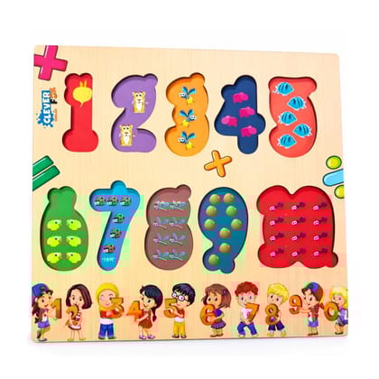 Clever Fox Funlab | My First Numbers Learning Toy (1*0) for Kids | Age 2+