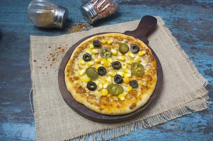 Exotic Corn Crunch Pizza
