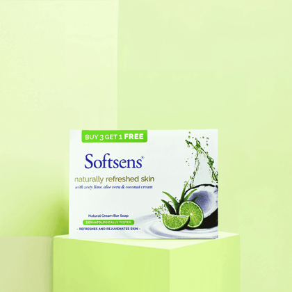 Naturally Refreshed Skin Cream Bar Soap (100g x4Multipack) Naturally Refreshed Skin Cream Bar Soap (100g x4Multipack) - Pack of 3