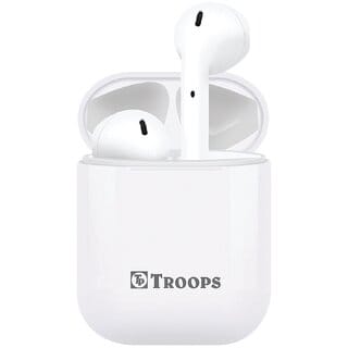 TP TROOPS TWS Earbuds with Bluetooth 5.0 + EDR Sable Connection,Smart Touch Control,Type-C Charging, IPX4 Rated SweatPro