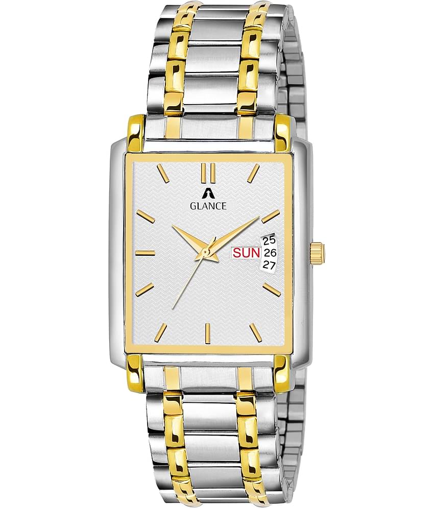 Aglance - Multicolor Metal Analog Men's Watch