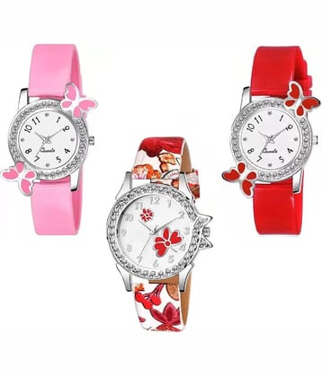 Shivark Multicolor Silicon Analog Womens Watch