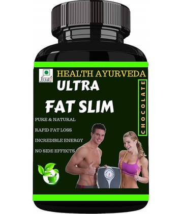 Health Ayurveda Ultra Fat Slim Chocolate Flavour Powder 100 Gm Pack of 1