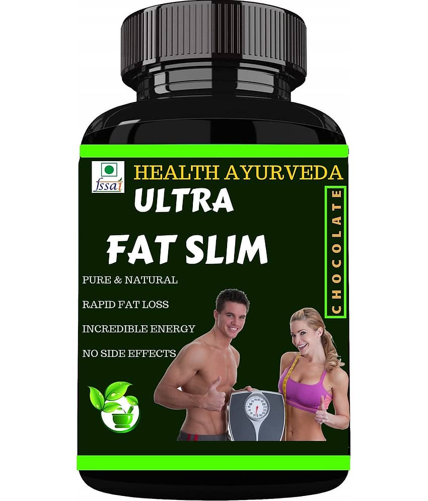 Health Ayurveda Ultra Fat Slim Chocolate Flavour Powder 100 Gm Pack of 1