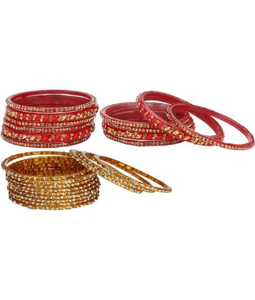 Somil Designer Wedding Fancy Glass Bangle Set For Party, Marriage, Function And Daily Use