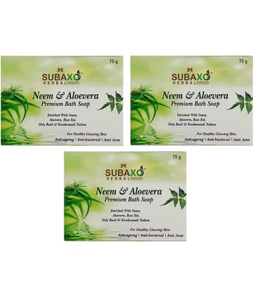 Subaxo - Antibacterial Soap for All Skin Type ( Pack of 3 )
