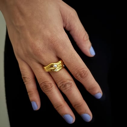 Aura Pearl Ring