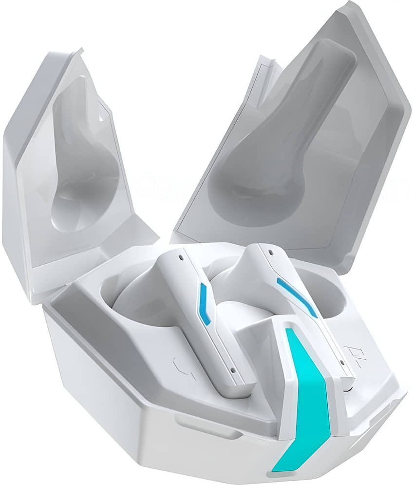 VEHOP Wing Truly Wireless Earbuds TWS | ~32dB ANC & Transparency Mode | Upto 50Hrs Playtime | Bluetooth V5.4 | Quad Mics with AI-ENC | 40ms Low Latency Gaming | Breathing LED Lights