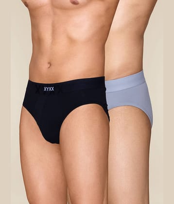 XYXX Pack of 2 Cotton Briefs For Men's ( Multicolor )