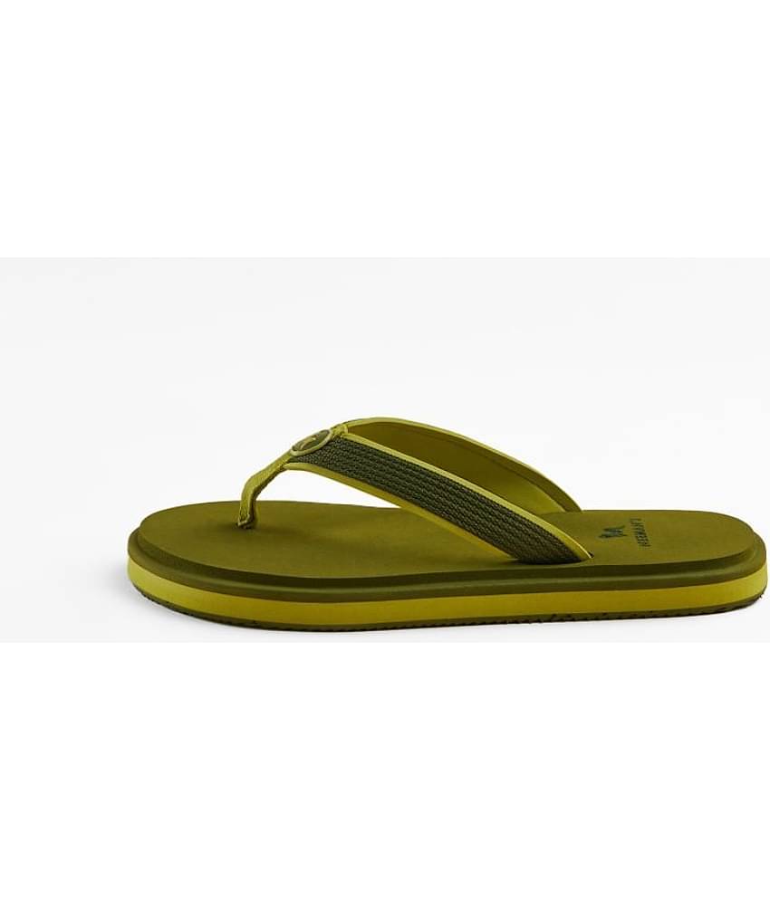 Neemans Green Men's Thong Flip Flop