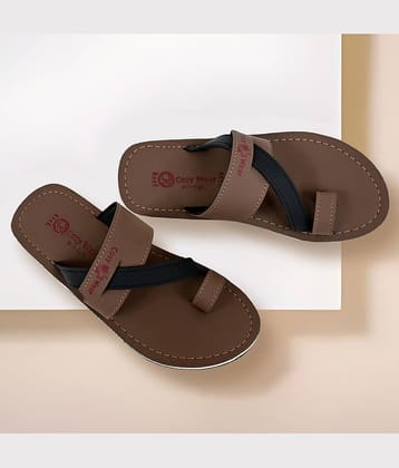 Cozy Wear Brown Men's Daily Slipper