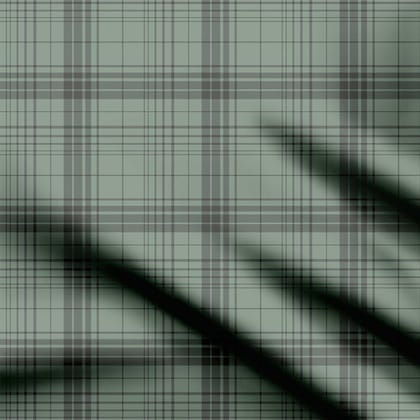 The Grey Checkered Seamless pattern Print Fabric-Cotton